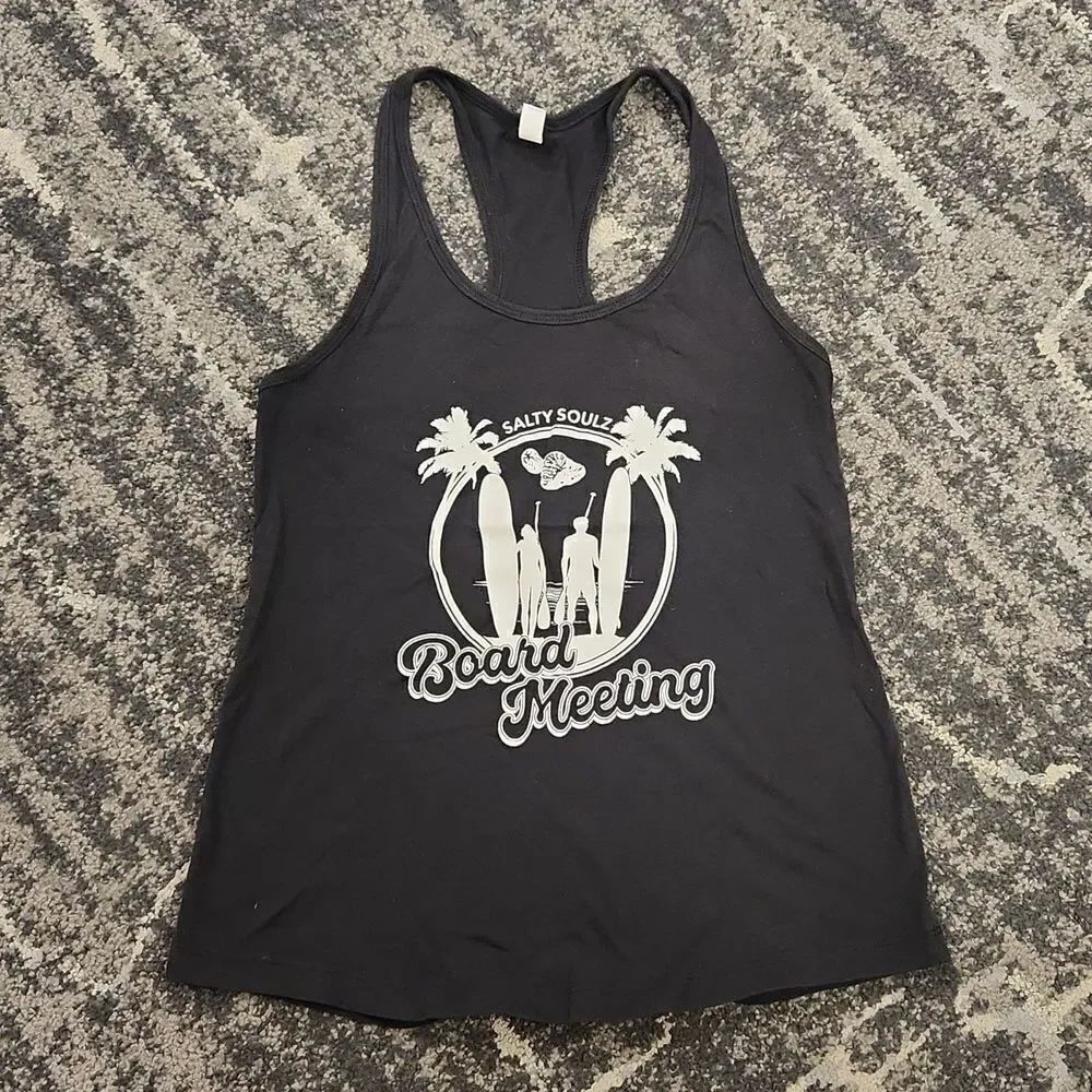 Maui Salty Soulz Board Meeting Tank Top M